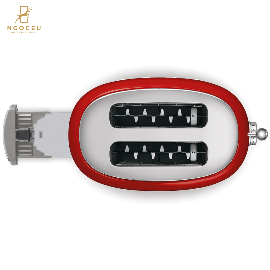 Máy nướng bánh mì 2 lát Smeg TSF01RDE