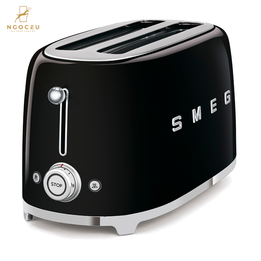 Máy nướng bánh mì 4 lát Smeg TSF02BLEU