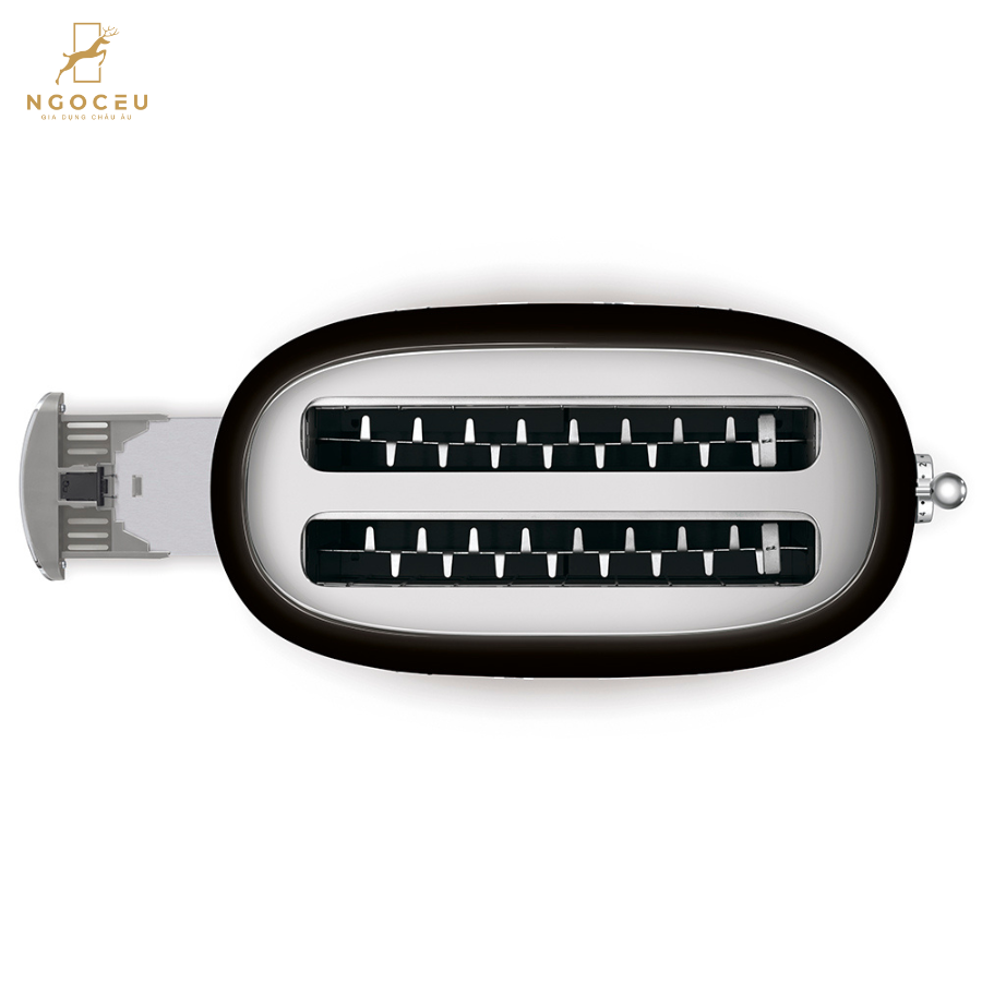 Máy nướng bánh mì 4 lát Smeg TSF02BLEU