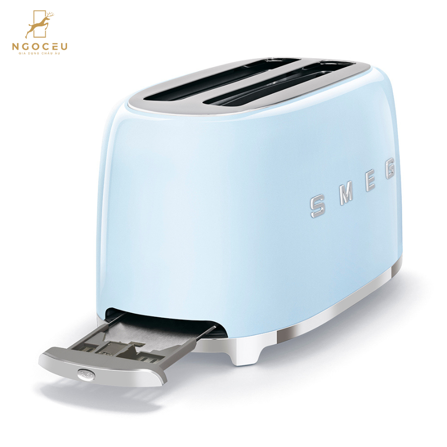 Máy nướng bánh mì 4 lát Smeg TSF02PBEU