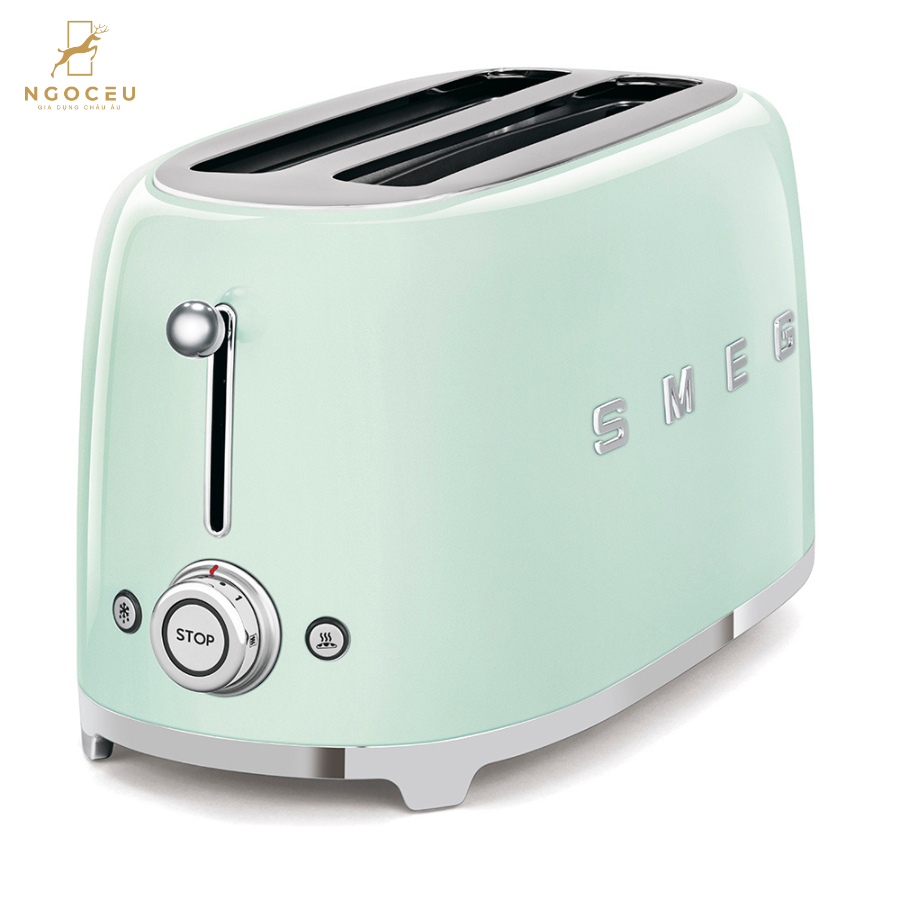 Máy nướng bánh mì 4 lát Smeg TSF02PGEU