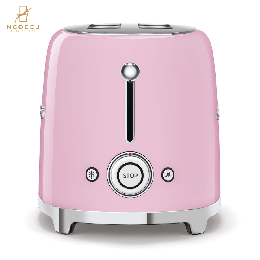 Máy nướng bánh mì 4 lát Smeg TSF02PKEU
