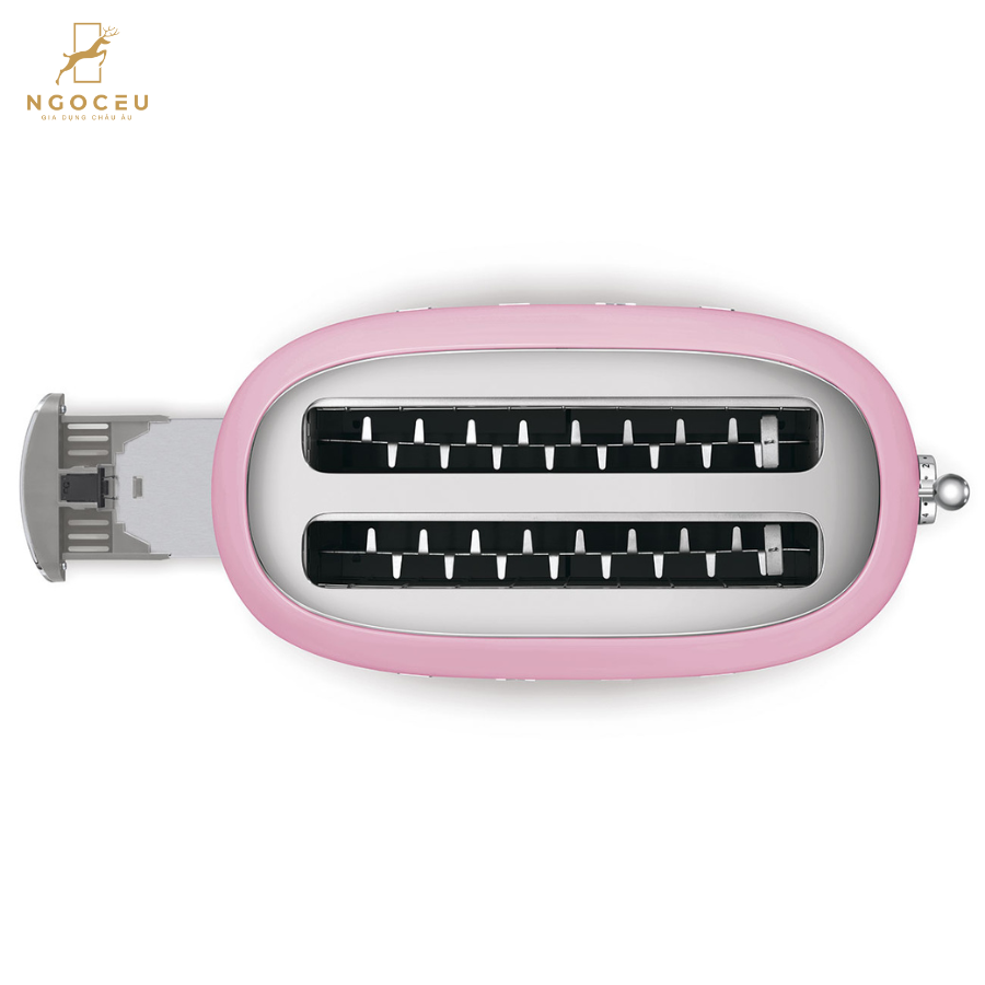 Máy nướng bánh mì 4 lát Smeg TSF02PKEU