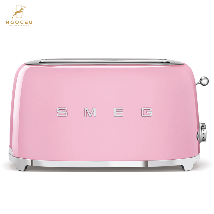 Máy nướng bánh mì 4 lát Smeg TSF02PKEU