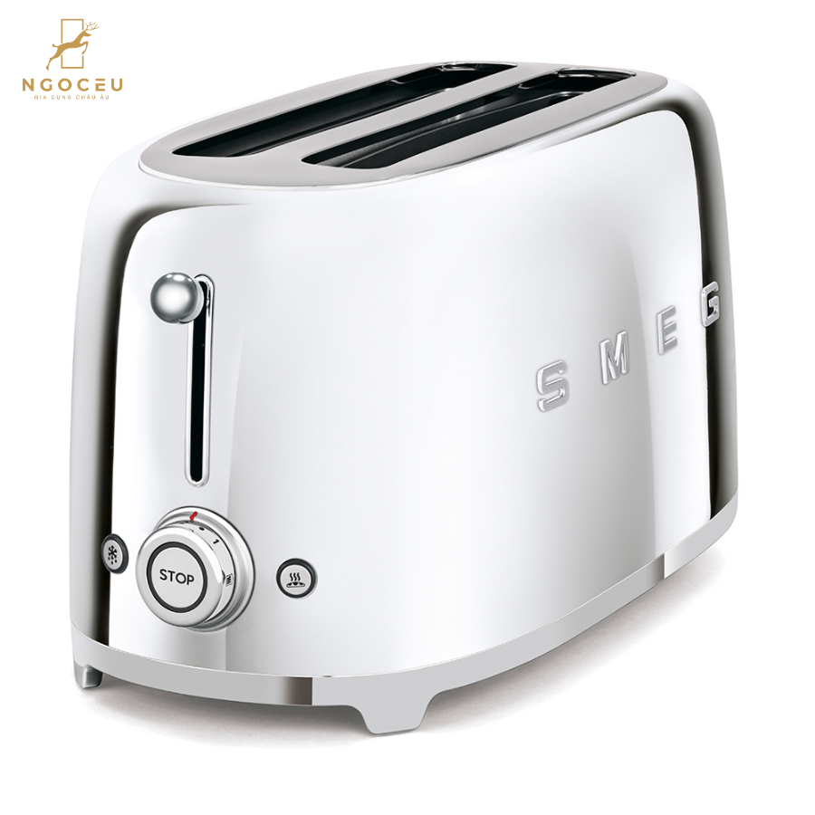 Máy nướng bánh mì 4 lát Smeg TSF02SSEU