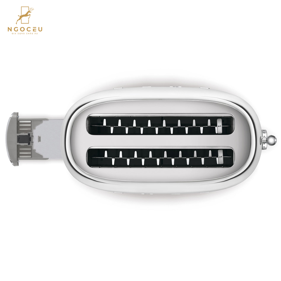 Máy nướng bánh mì 4 lát Smeg TSF02SSEU