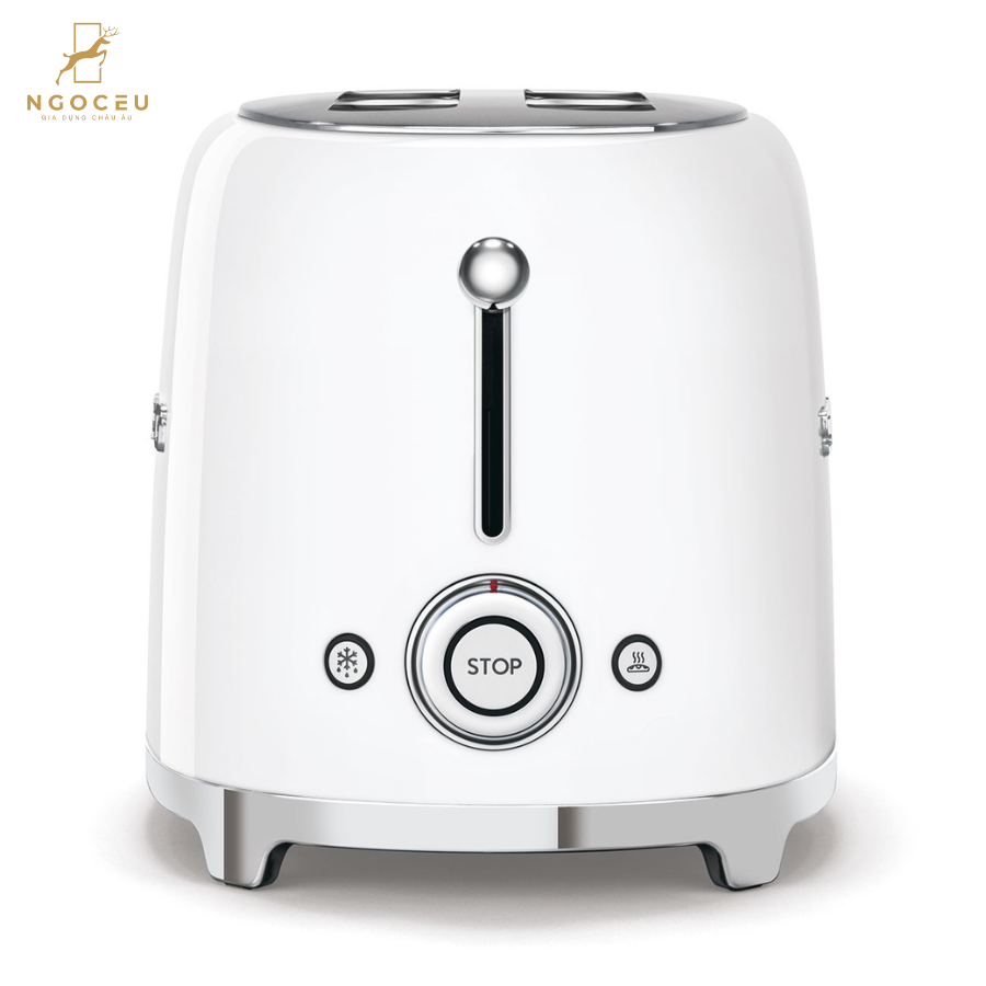 Máy nướng bánh mì 4 lát Smeg TSF02WHEU