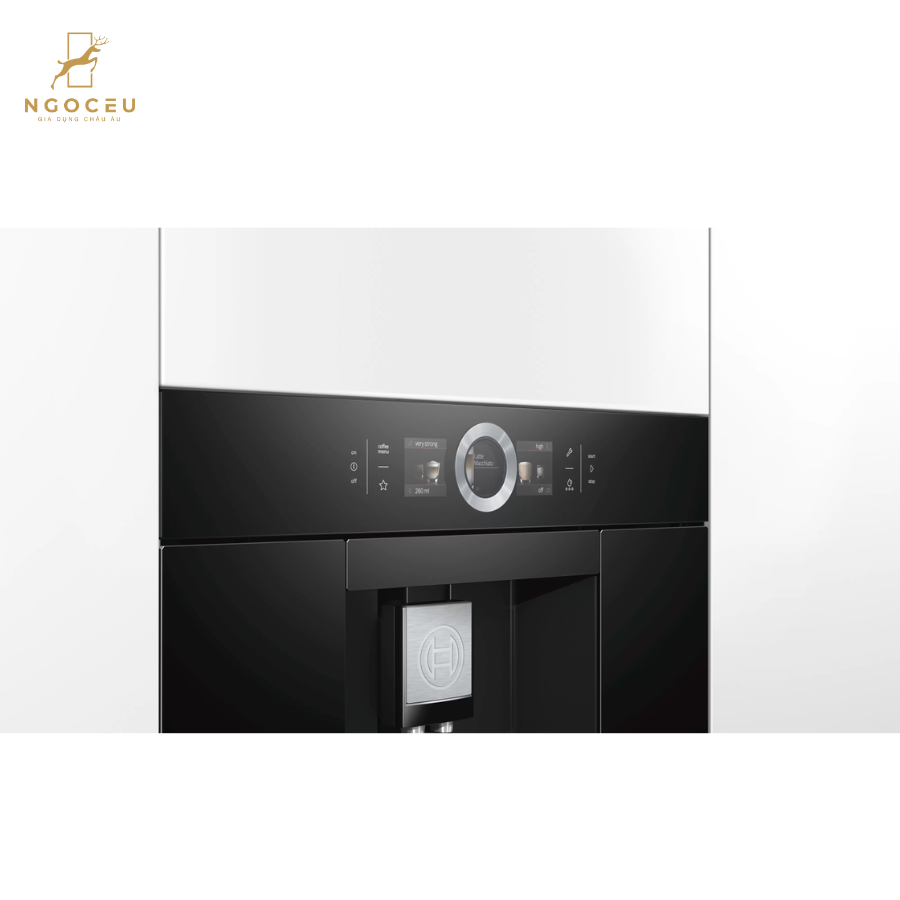 Máy pha cà phê Bosch CTL636EB6  Serie 8 - Màu Đen