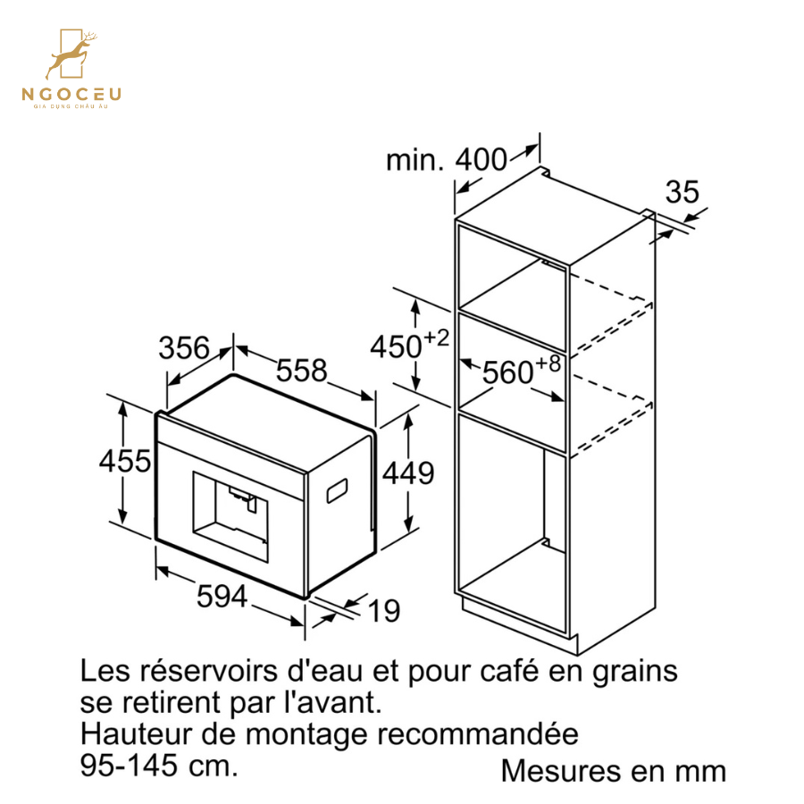 Máy pha cà phê Bosch CTL636ES6 Serie 8 - Màu Inox