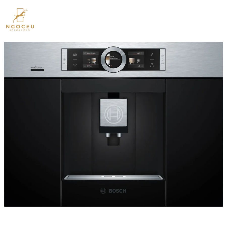 Máy pha cà phê Bosch CTL636ES6 Serie 8 - Màu Inox