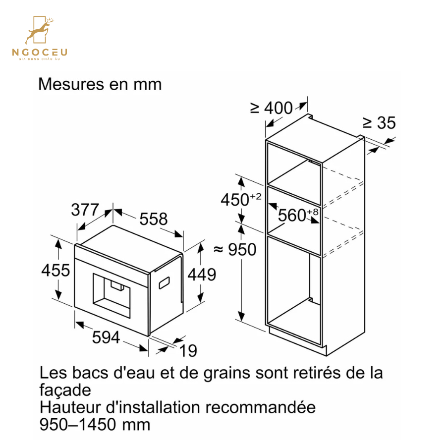 Máy pha cà phê Bosch CTL9181B0 Serie 8 - Màu Đen