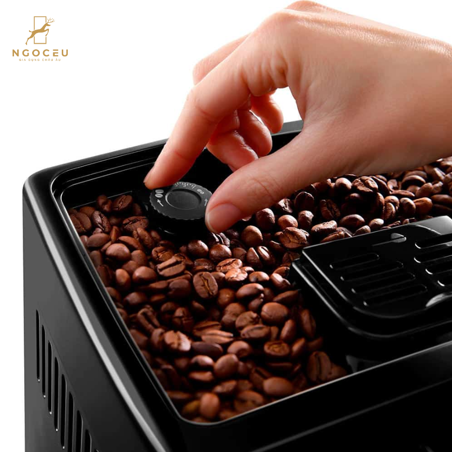 Máy pha cà phê DeLonghi Dinamica ECAM 356.57.B - Màu đen