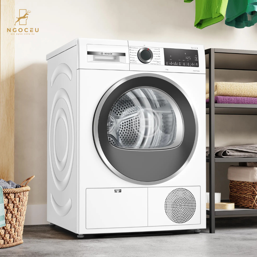 Máy sấy 9kg Bosch WQG24200SG - Series 6