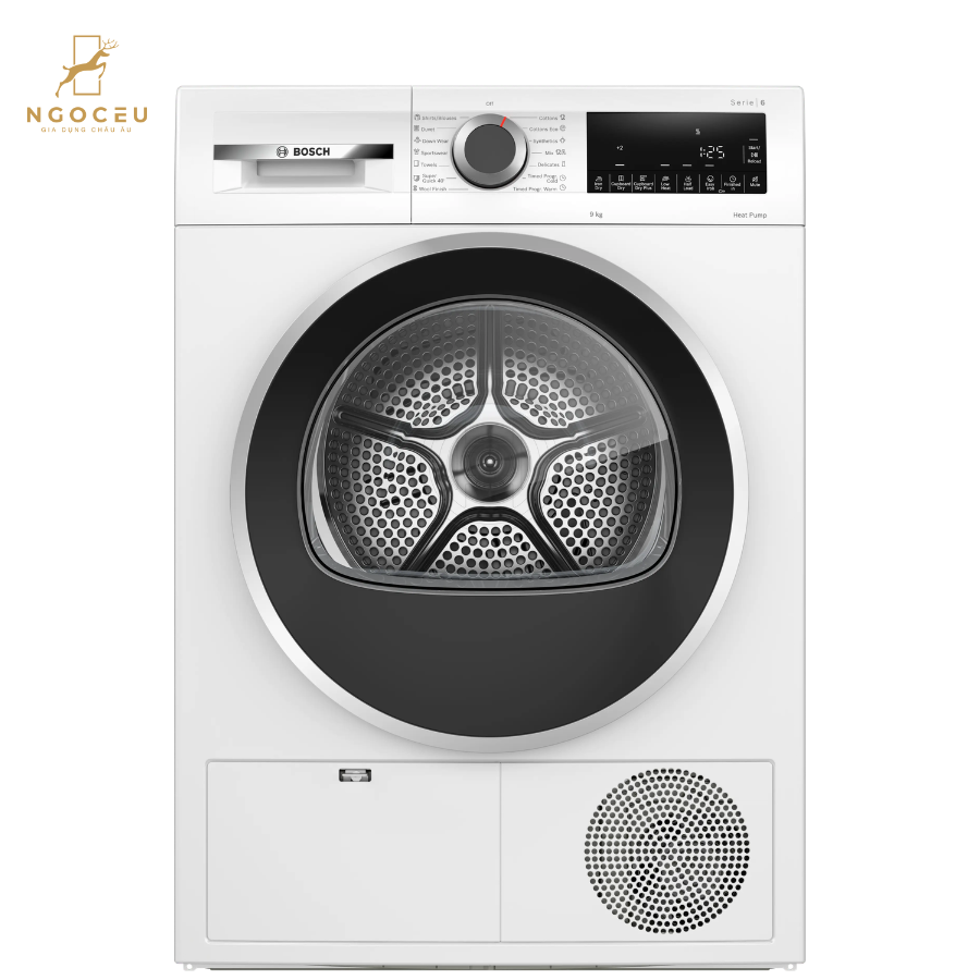 Máy sấy 9kg Bosch WQG24200SG - Series 6