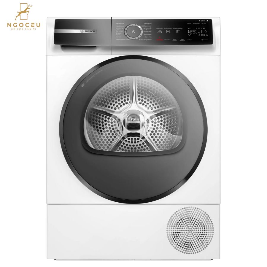 Máy sấy quần áo 9kg Bosch WQB245B40 – Serie 8