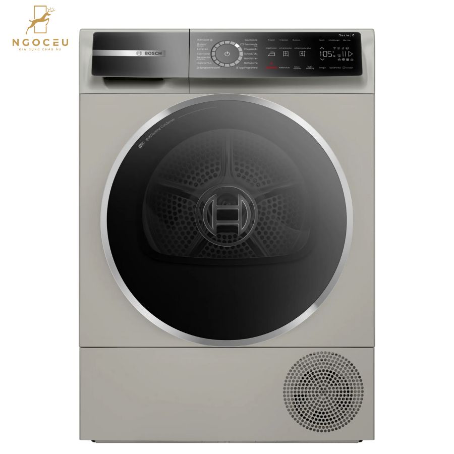 Máy sấy quần áo 9kg Bosch WQB246CX0 – Serie 8