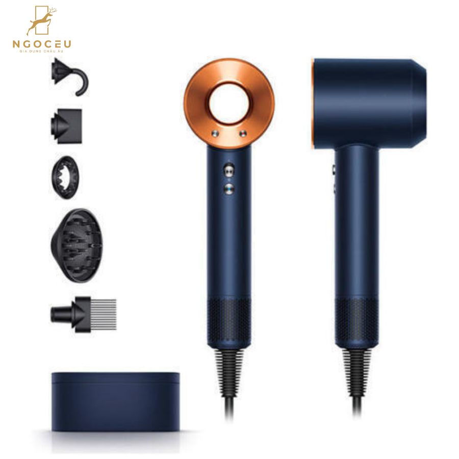 Máy sấy tóc Dyson Supersonic HD07 - Xanh/Hồng Rose