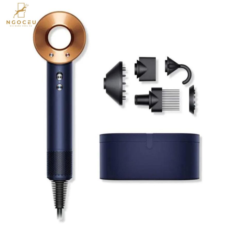 Máy sấy tóc Dyson Supersonic HD07 - Xanh/Hồng Rose