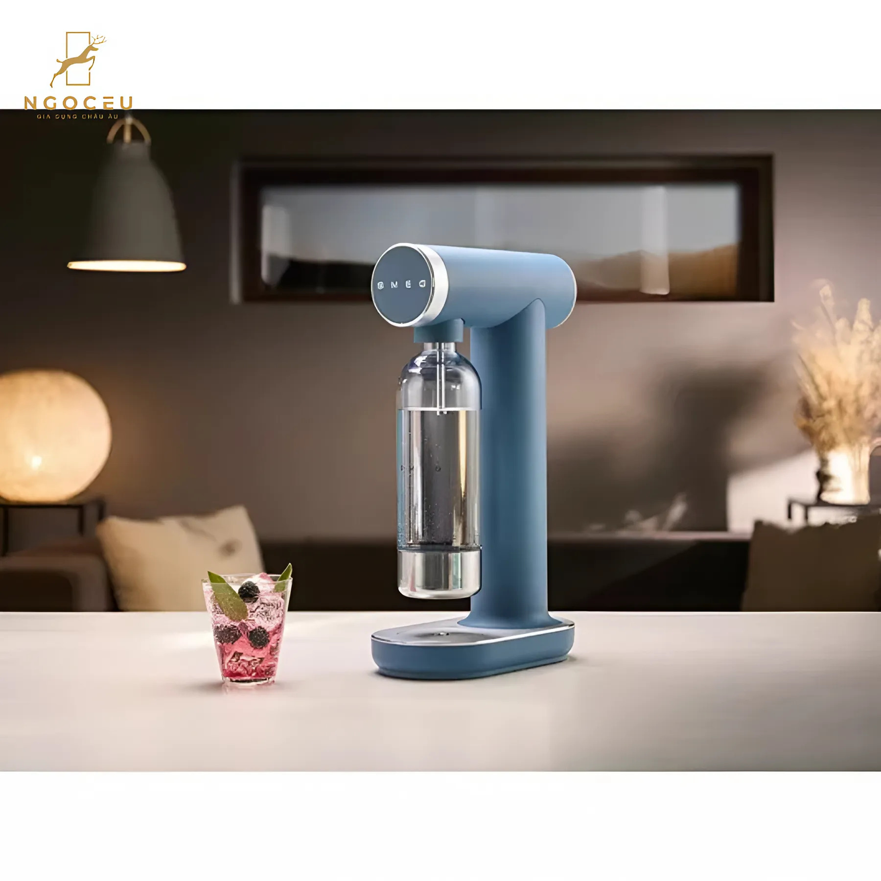 Máy tạo nước có ga Smeg SKC01SBM