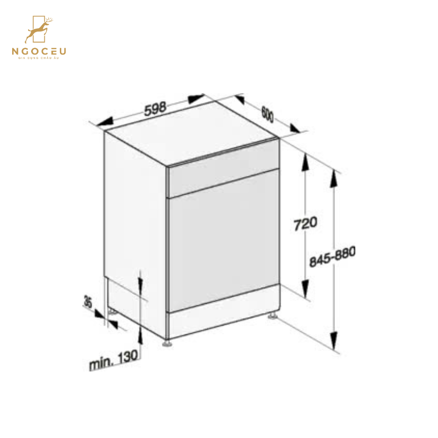 Máy rửa bát độc lập Miele G 7600 SC EDST/CLST AutoDos