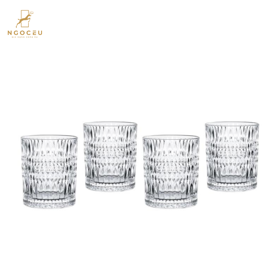 Bộ 4 ly pha lê 304ml - Nachtmann Ethno 104251
