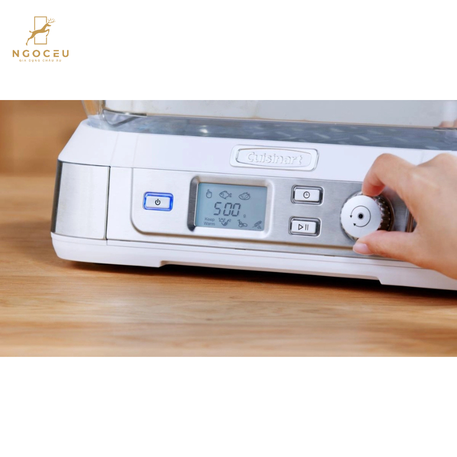 Nồi hấp điện đa năng Cuisinart STM-3000HK 6L - Màu Bạc