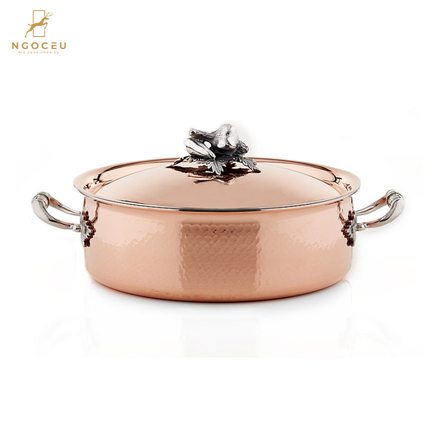 Nồi Ruffoni Opus Cupra Semifonda Rame - 26cm