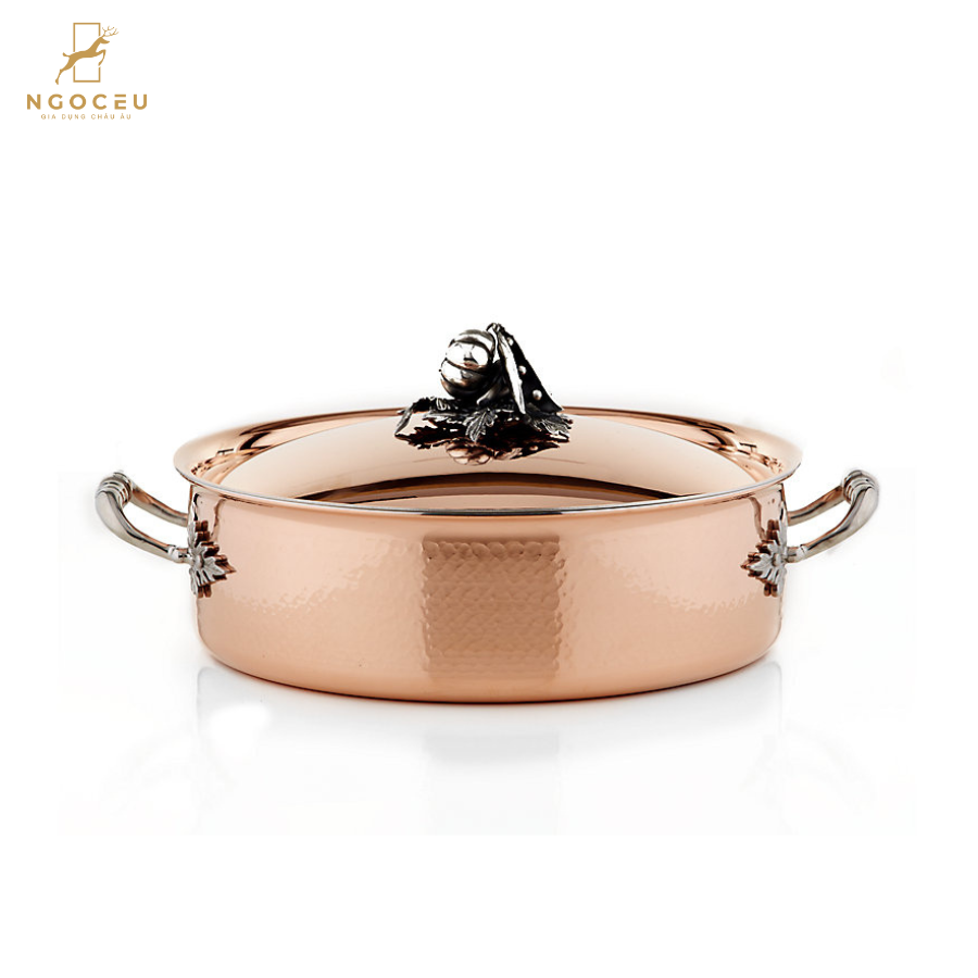 Nồi Ruffoni Opus Cupra Semifonda Rame - 30cm