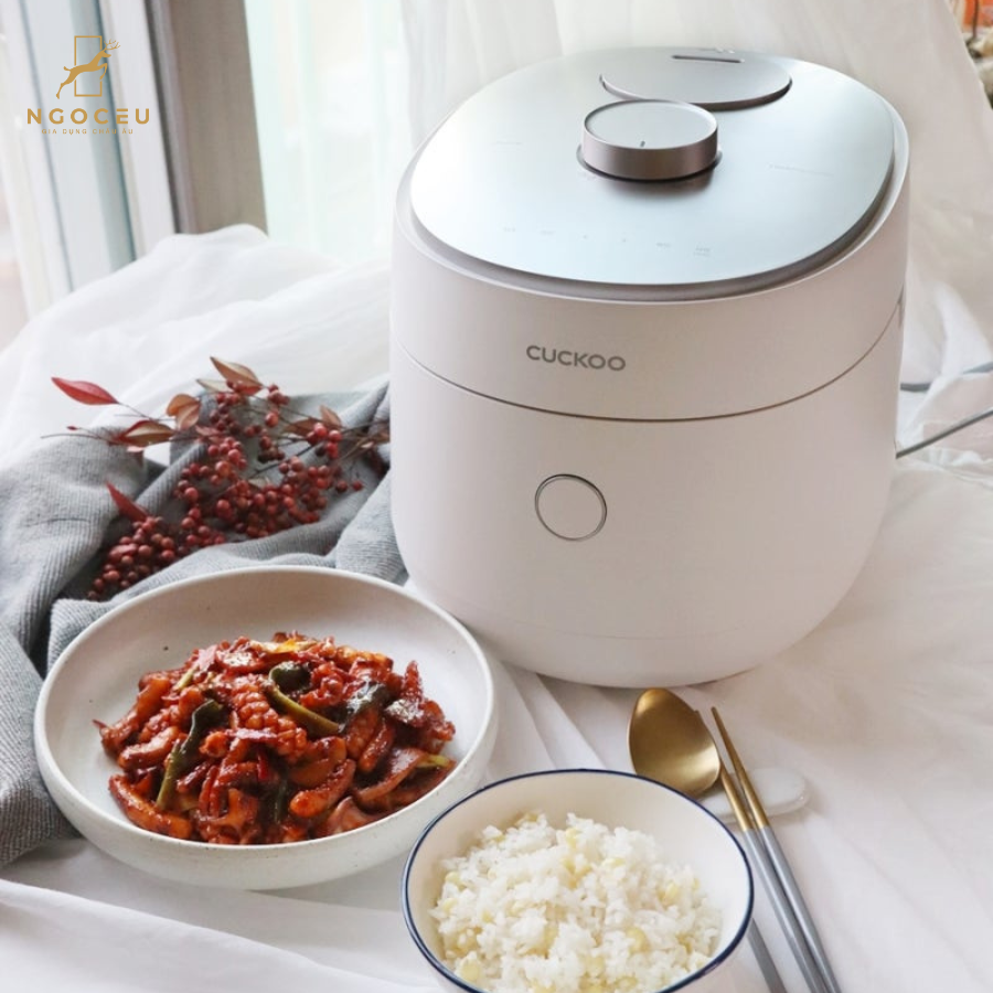 Nồi cơm điện cao tần áp suất kép 1.08L Cuckoo CRP-OHTR0610FGW