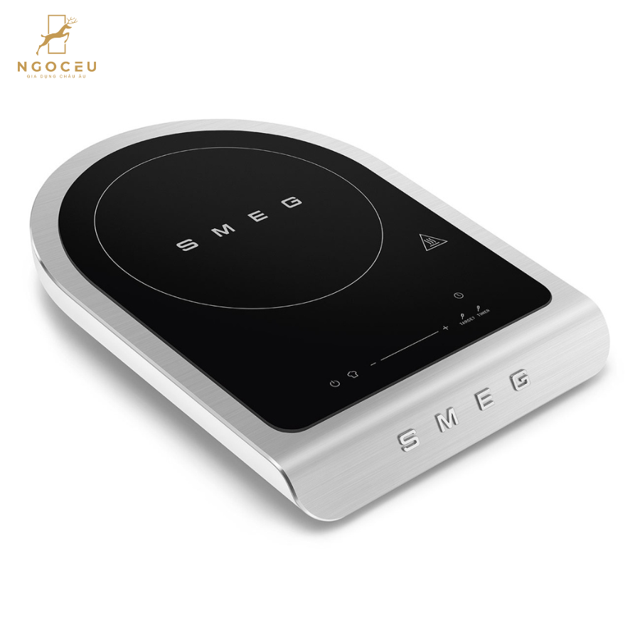 Bếp từ chuyên nghiệp kèm đầu dò nhiệt độ thực phẩm Smeg PIC01WHMEU