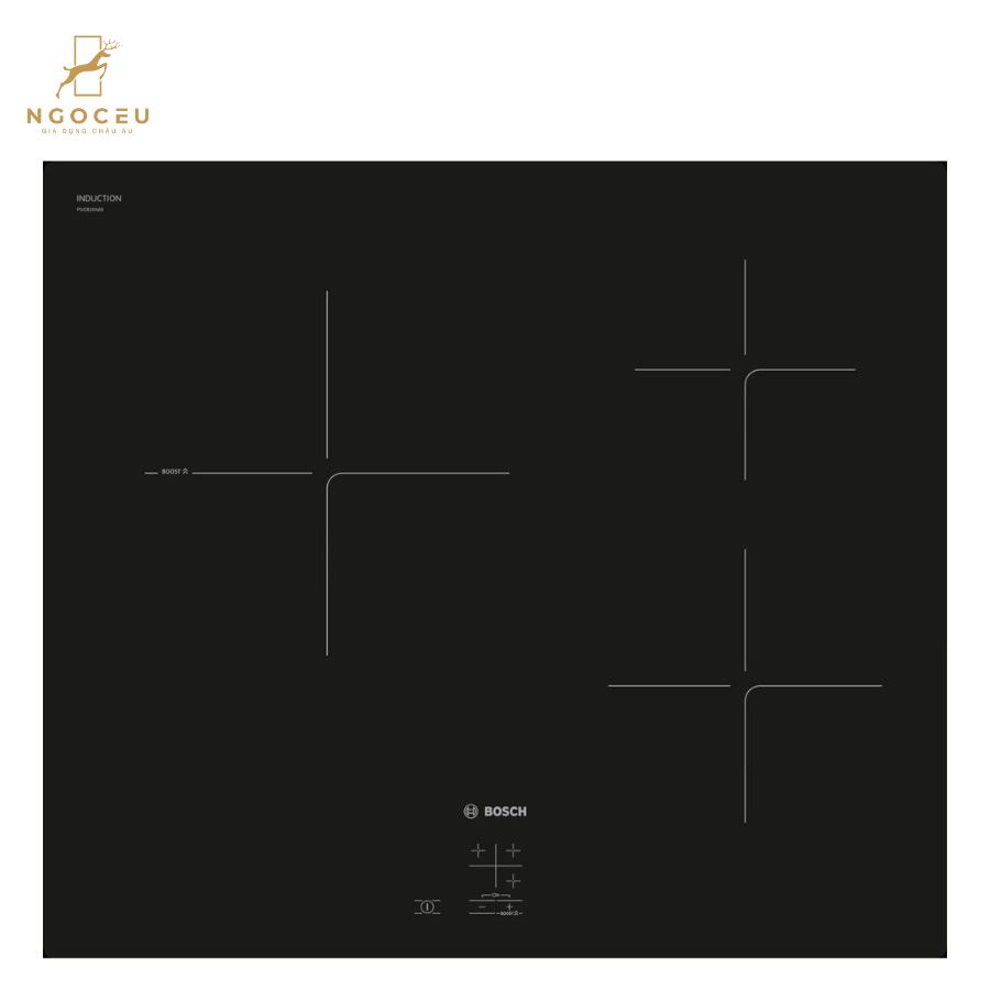 Bếp từ 3 vùng Bosch PUC61KAA5E  - Serie 2