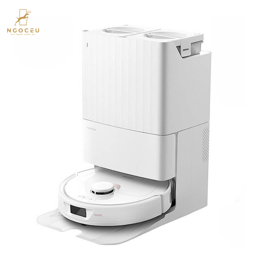 Robot hút bụi lau nhà Roborock Q Revo Bản Quốc Tế - Màu Trắng