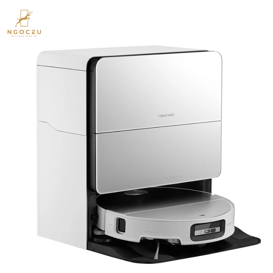 Robot hút bụi lau nhà Roborock Saros 10 - Màu trắng