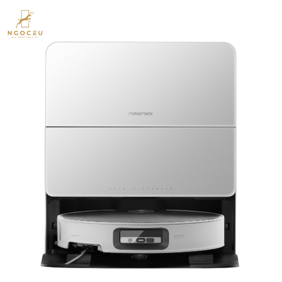 Robot hút bụi lau nhà Roborock Saros 10 - Màu trắng