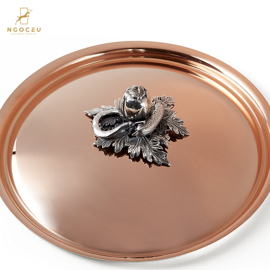 Nồi hầm 2 tay cầm Ruffoni Opus Cupra Casseruola Rame - 26cm
