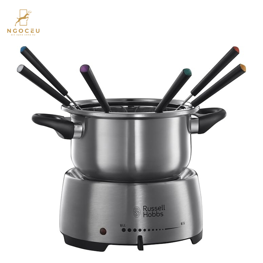 Bếp lẩu mini 2L Fondue Russell Hobbs Fiesta 22560-56 1200W - Màu inox
