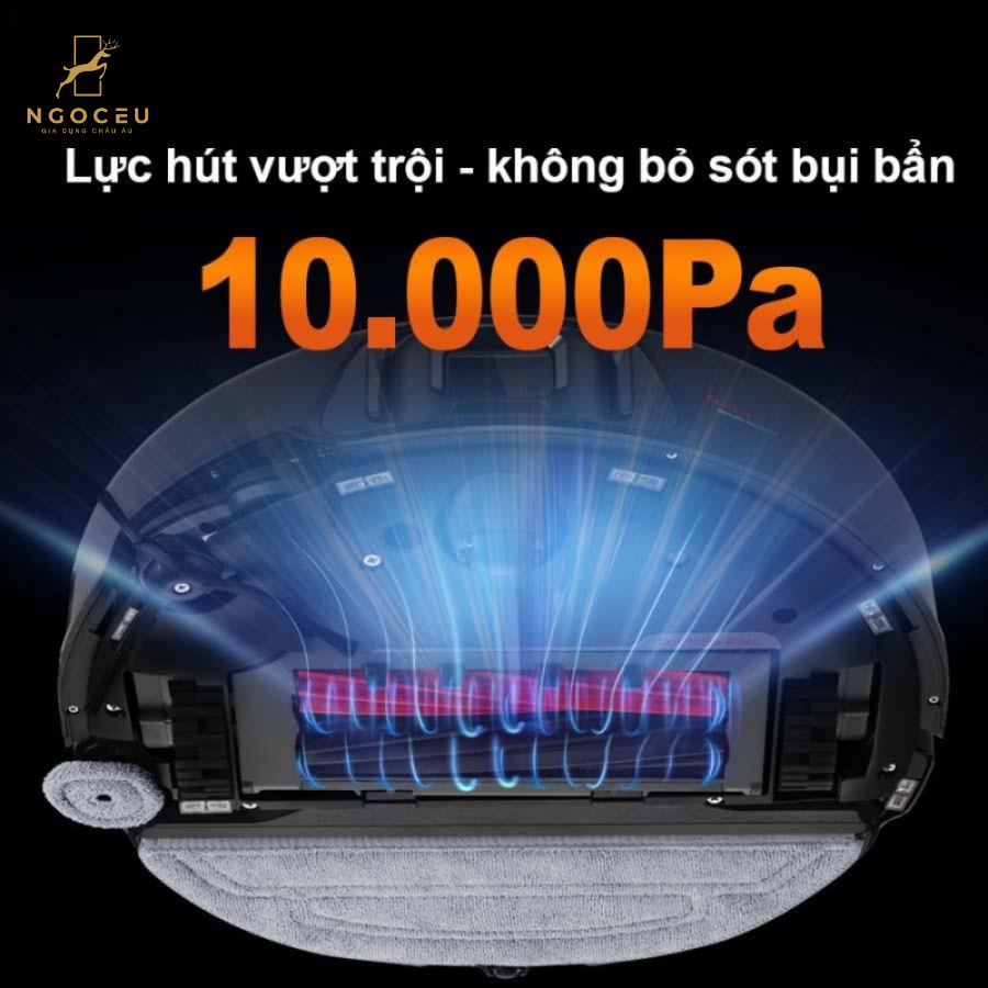 Robot hút bụi lau nhà Roborock S8 MaxV Ultra Bản Quốc Tế - Màu Đen