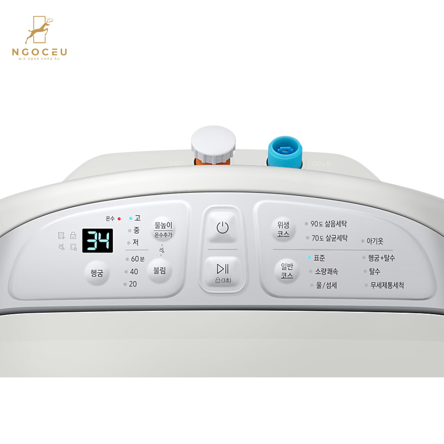 Máy giặt mini 3kg Samsung WA30DG2120EE - Màu trắng