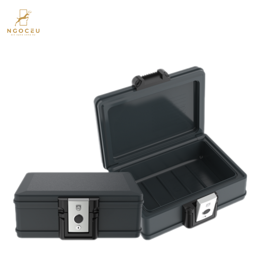 Vali chống cháy Philips SBX001- 1M4 8,48kg - Màu Xanh Xám