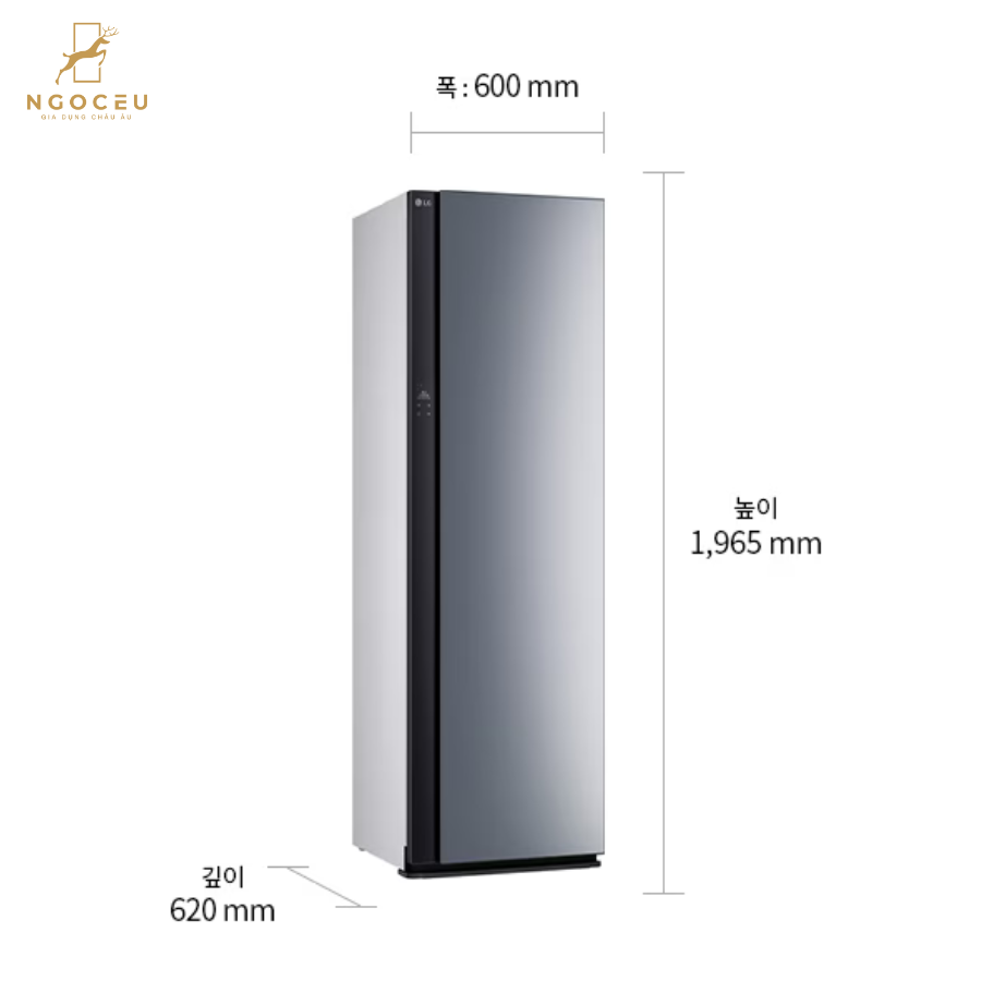 Tủ giặt hấp sấy kèm bàn là LG Styler SC5GMR82H - 2024