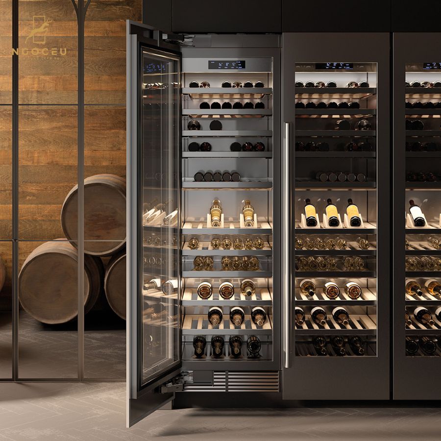 Tủ bảo quản rượu vang âm tủ Signature SKSCW242RP - 60cm