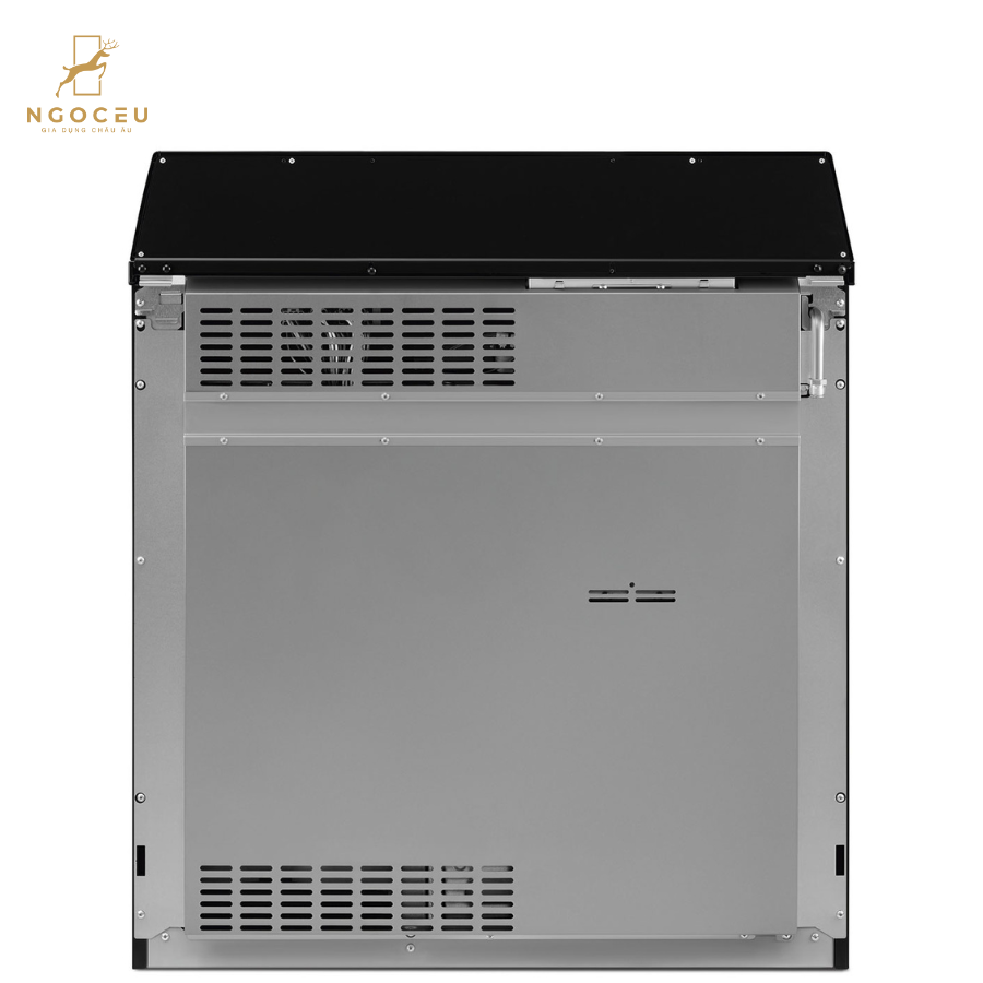 Bếp từ hỗn hợp kèm lò nướng Smeg TR93BL