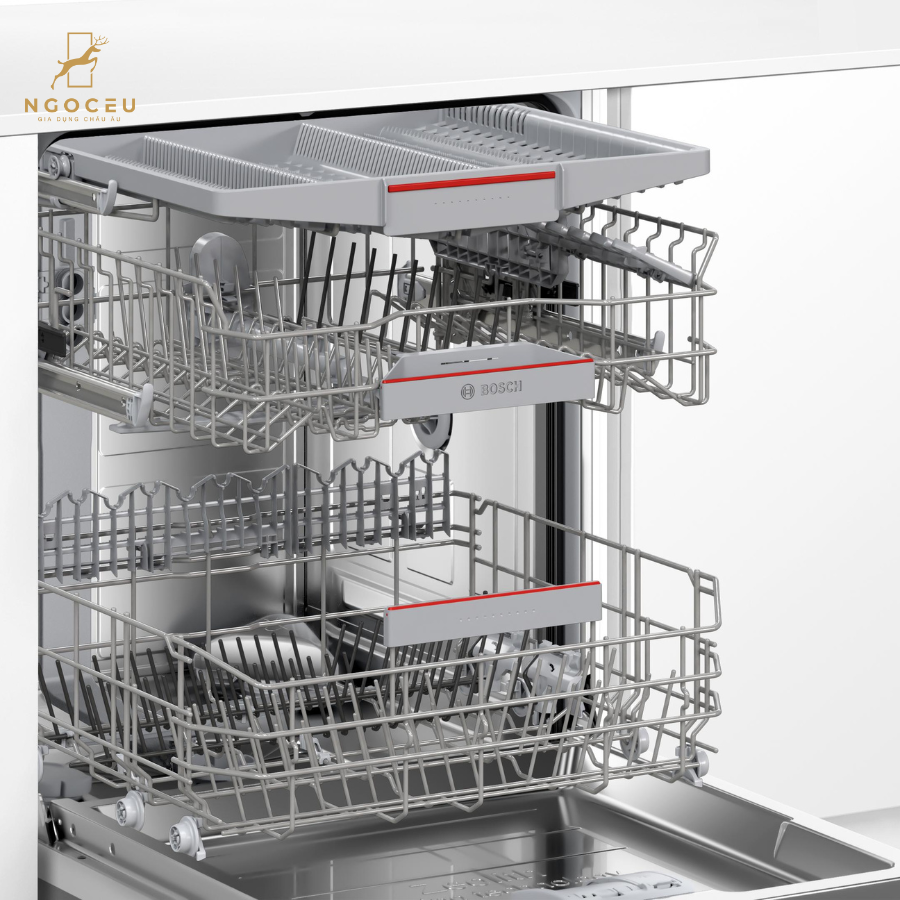 Máy rửa bát âm toàn phần Bosch SMV6YCX02E - Serie 6