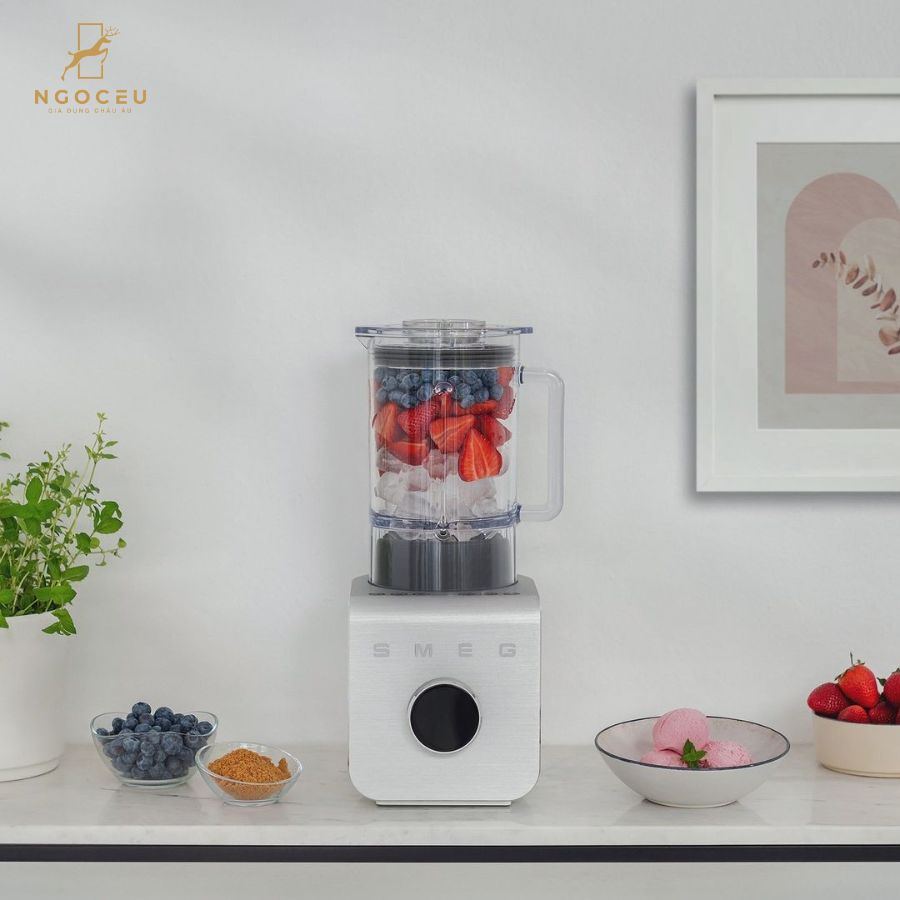 Máy xay sinh tố hiệu suất cao Smeg BLC01WHMEU