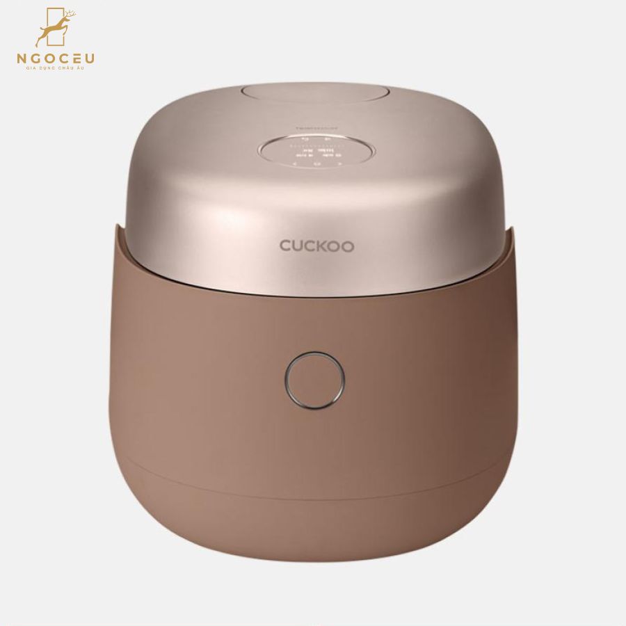 Nồi cơm cao tần áp suất kép 1.8L Cuckoo CRP-NHTR1010FT - Màu Đất Nung