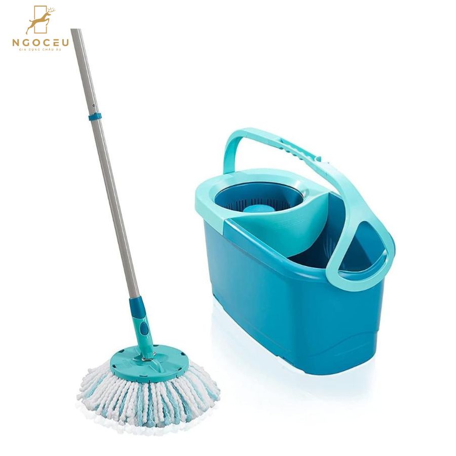 Cây lau nhà kèm gạt nước Leifheit Twist Ergo Turbo