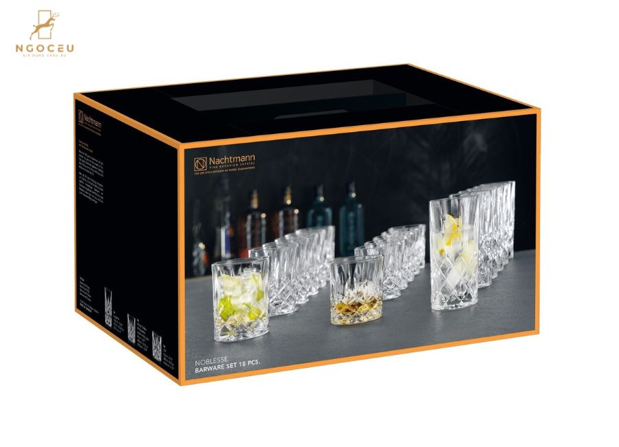 Bộ cốc 18 món Nachtmann Noblesse Becher 101764