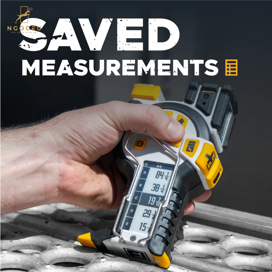 Thước dây kỹ thuật số kèm dây thước Reekon Metric T1 Tomahawk