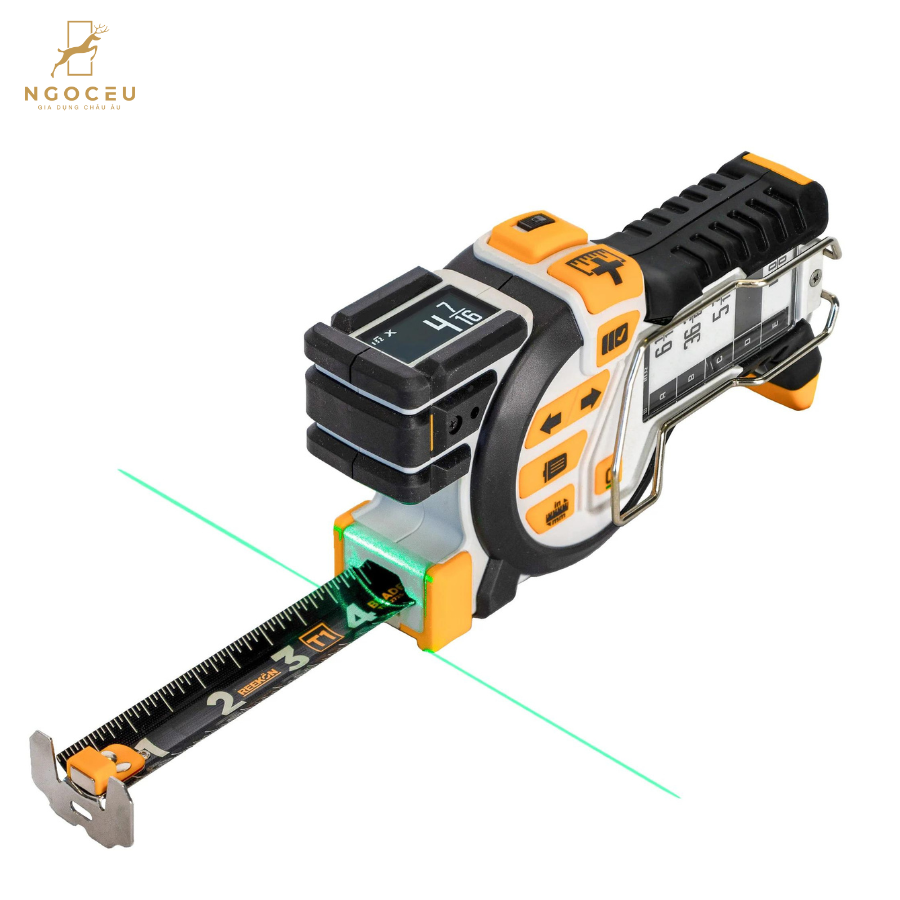 Thước dây kỹ thuật số kèm dây thước Reekon Metric T1 Tomahawk