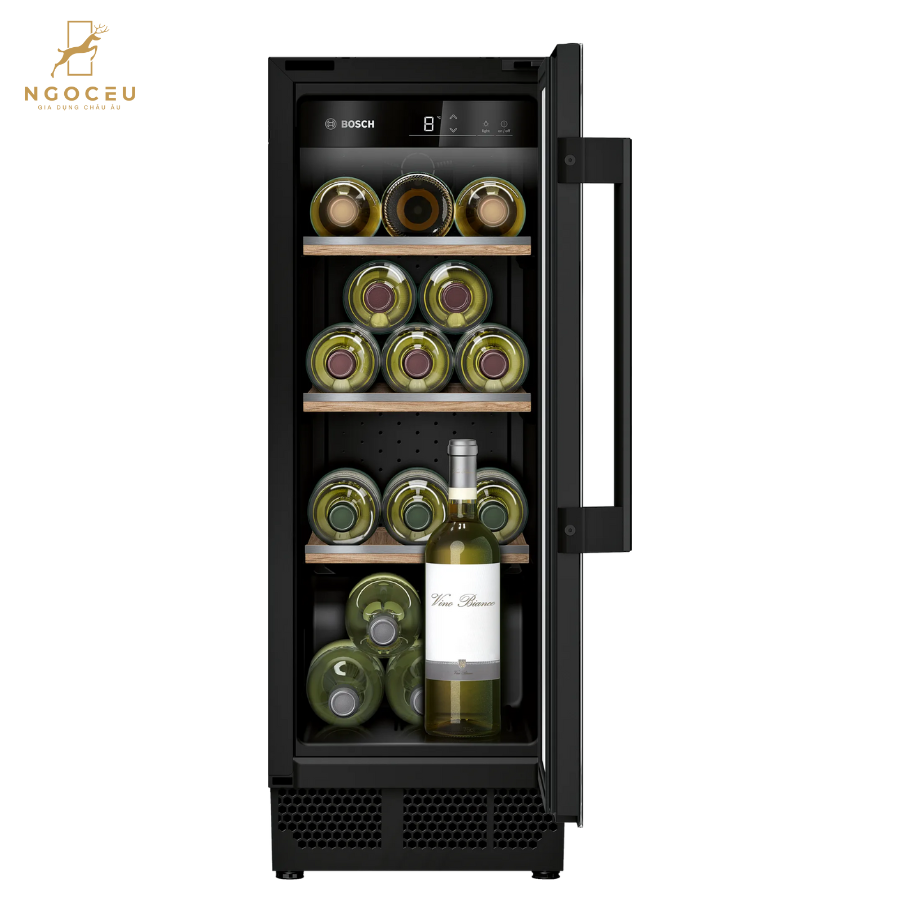 Tủ bảo quản rượu vang Bosch KUW20VHF0 - Serie 6